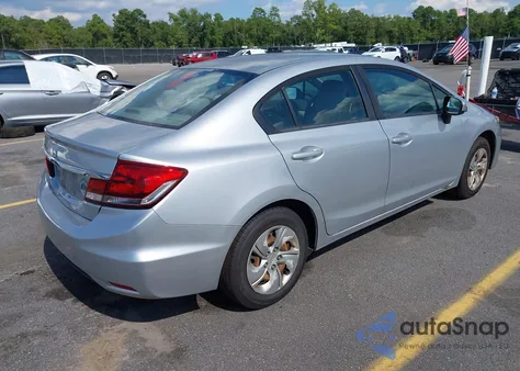 2015 Honda Civic Lx из США, поврежденный, VIN 2HGFB2F52FH566167